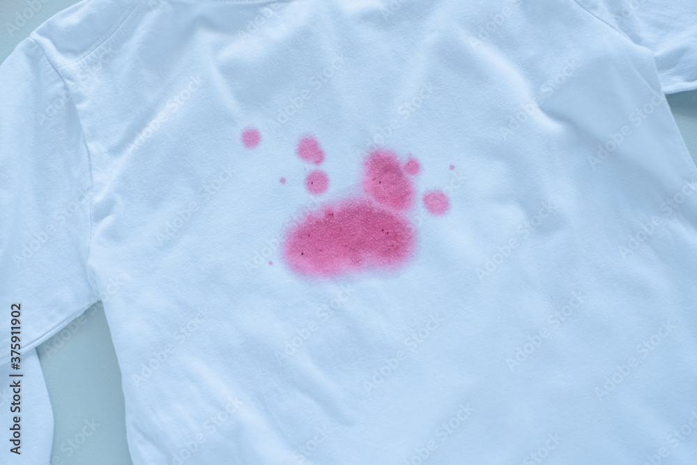 dirty raspberry stain.top view dirty raspberry stain.top view