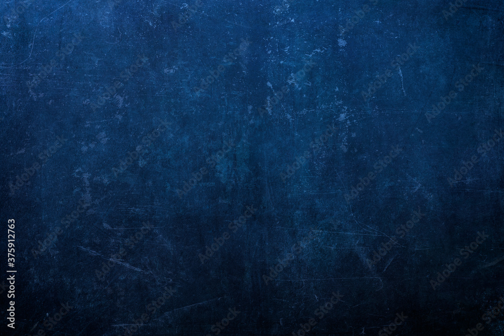 Old blue grungy wall Old blue grungy wall