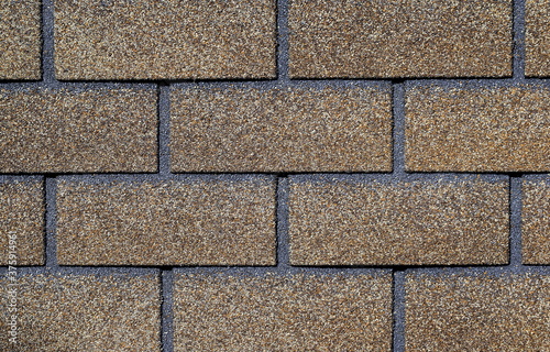 Wall of house. The wall of the house is covered with a soft roof.