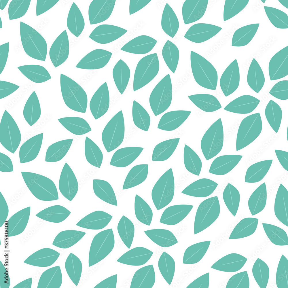 seamless pattern with leaves