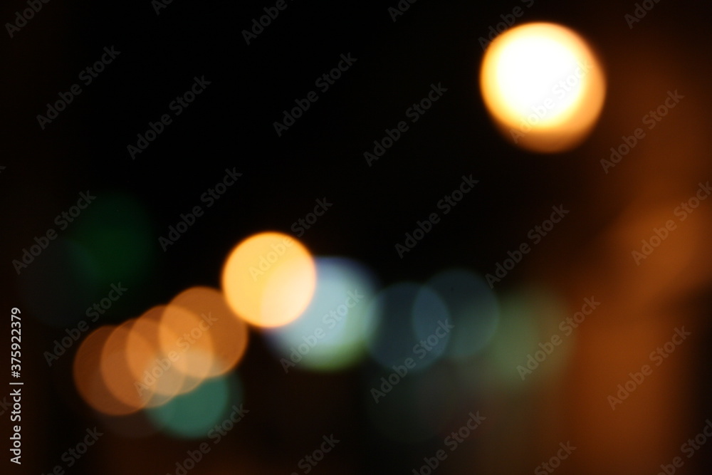 Nighty lights bokeh Nighty lights bokeh