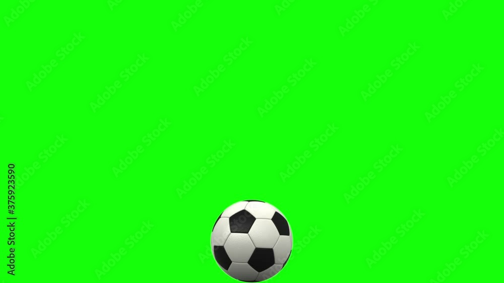 3d rendered animation of rolling soccer ball 3d rendered animation of rolling soccer ball
