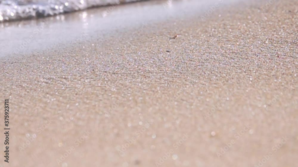 Little wave hit the sands of the beach Little wave hit the sands of the beach