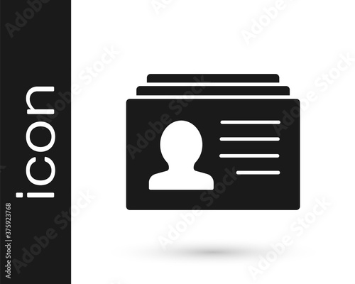 Grey Resume icon isolated on white background. CV application. Searching professional staff. Analyzing personnel resume. Vector.