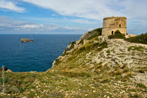 Torre de d Aubarca  a  o 1751.Pen  nsula de Llevant.Arta.Mallorca.Islas Baleares. Espa  a.