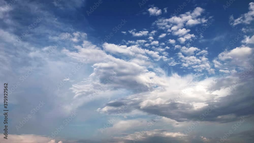 Time lapse view of dramatic clouds Time lapse view of dramatic clouds