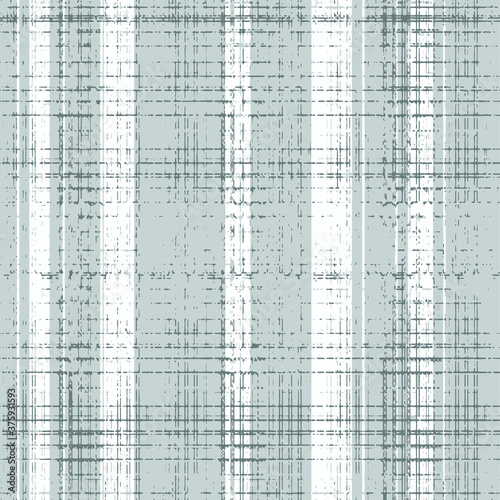 Ikat seamless pattern. Vector tie dye shibori print with stripes and chevron. Ink textured japanese background. Ethnic fabric vector. Bohemian fashion. Endless watercolor texture. African rug