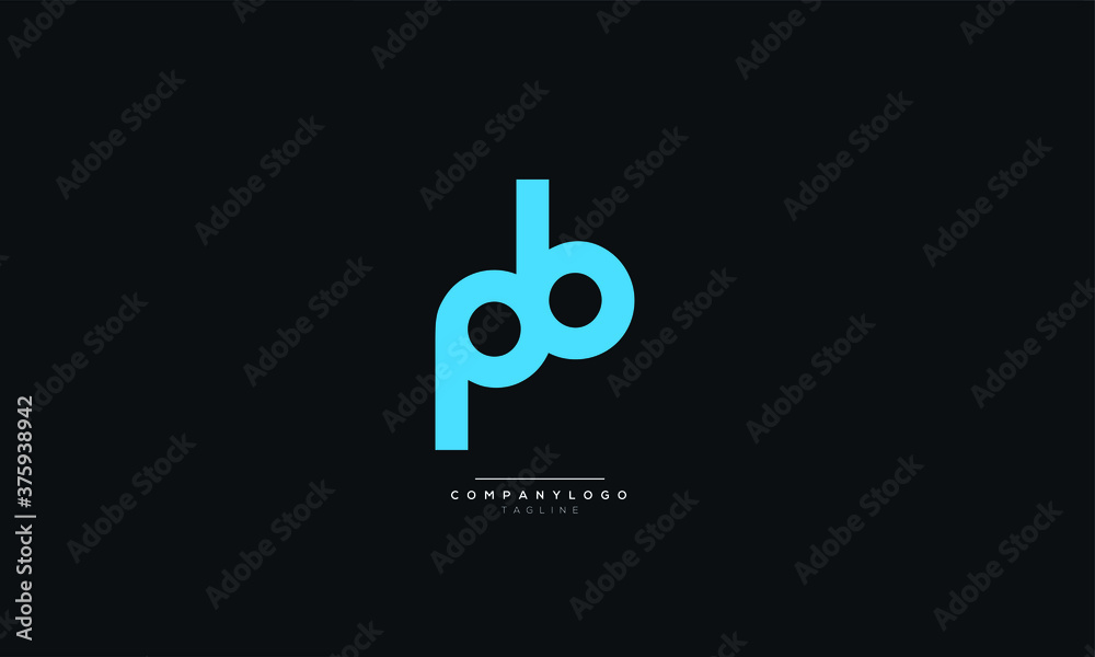 Small pb Letter Business Logo Design Alphabet Icon Vector Symbol Small pb Letter Business Logo Design Alphabet Icon Vector Symbol