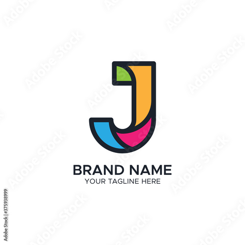 Free Download Initial J Letter Logo Vector Design - GFXLoad