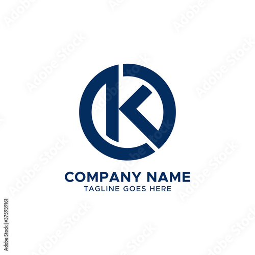 Free Download Initial K Letter Logo Vector Design - GFXLoad