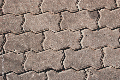 Stones floor texture. Block stones pattern.