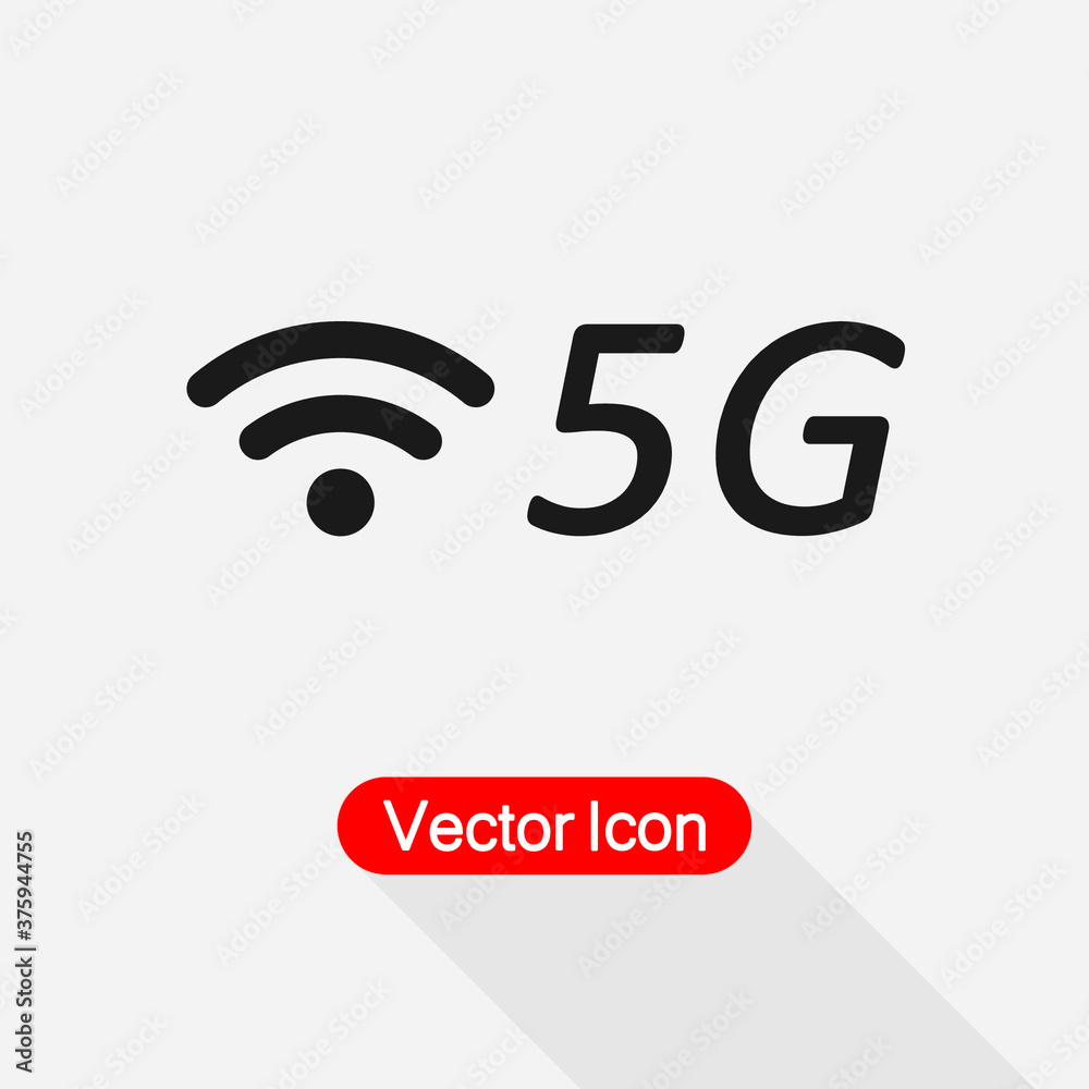 4.5g Icon 5g Icon Vector Illustration Eps10 4.5g Icon 5g Icon Vector Illustration Eps10