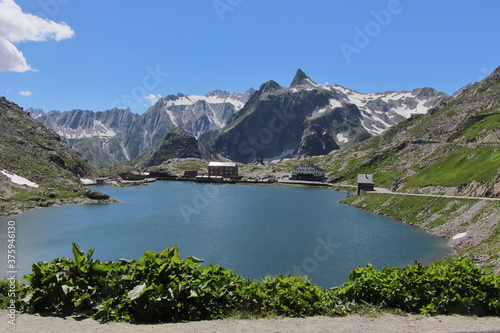 lake in the mountains