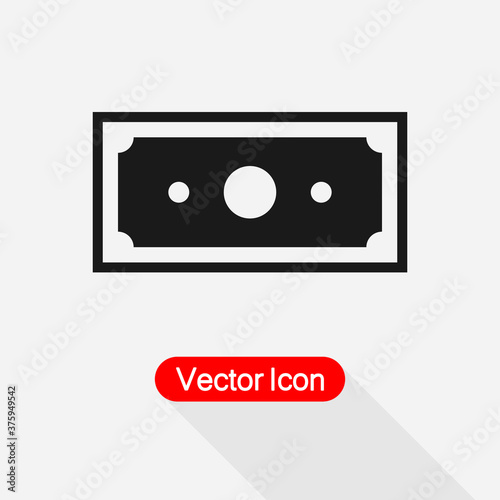 Banknote Icon Vector Illustration Eps10