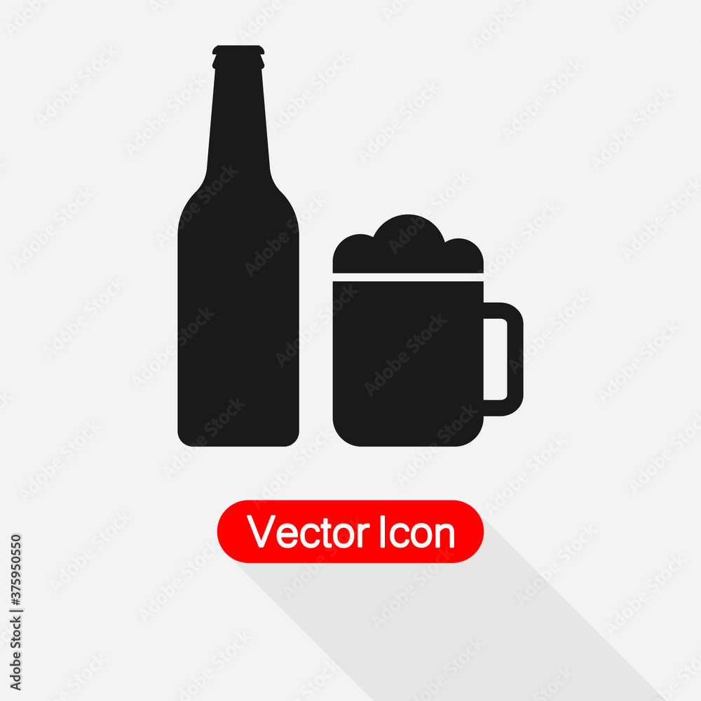 Beer Icon, Beer Icon Vector Illustration Eps10 Beer Icon, Beer Icon Vector Illustration Eps10