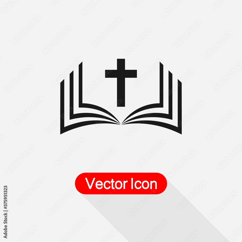Bible Icon Vector Illustration Eps10 Bible Icon Vector Illustration Eps10