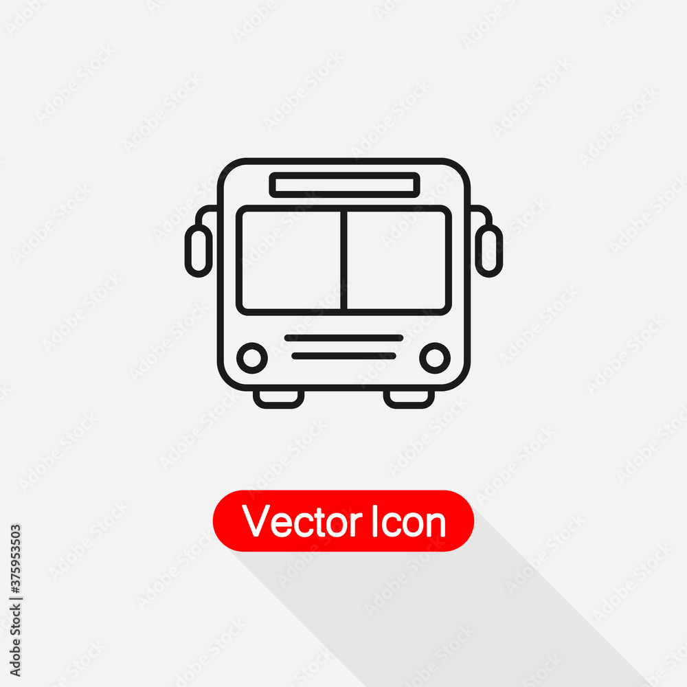 Bus Icon Vector Illustration Eps10 Bus Icon Vector Illustration Eps10