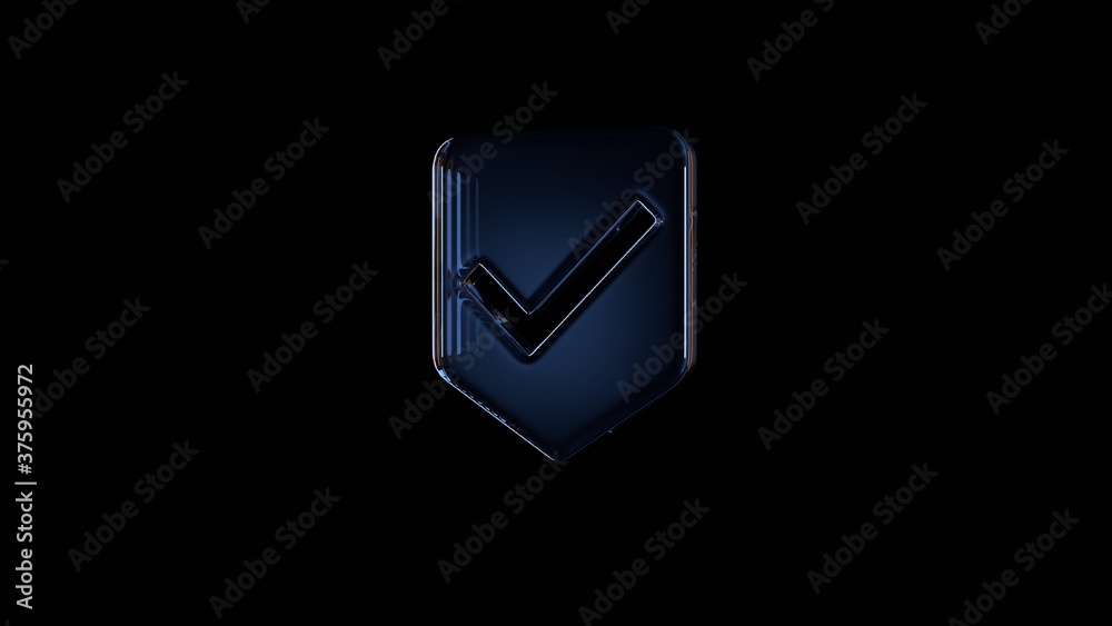 3d rendering glass symbol of been here marker isolated on black with reflection 3d rendering glass symbol of been here marker isolated on black with reflection