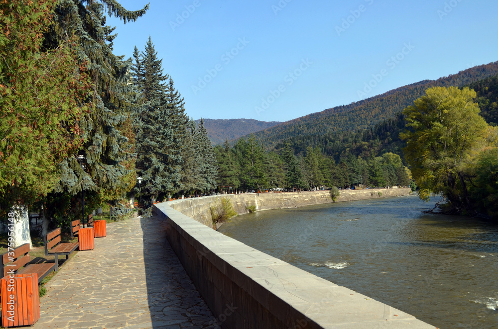 Georgia Republic - Borjomi River Walk