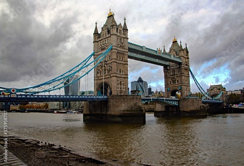 A view of Tower Bridge in London