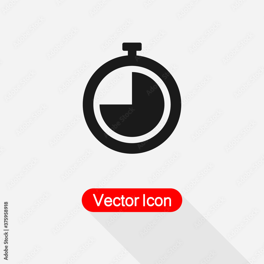 Clock Icon Vector Illustration Eps10 Clock Icon Vector Illustration Eps10