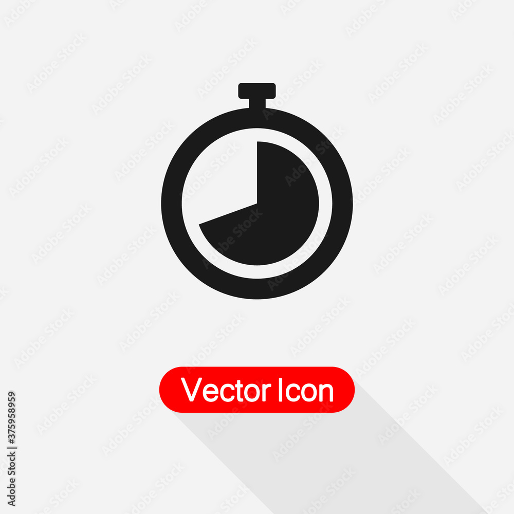 Clock Icon Vector Illustration Eps10 Clock Icon Vector Illustration Eps10