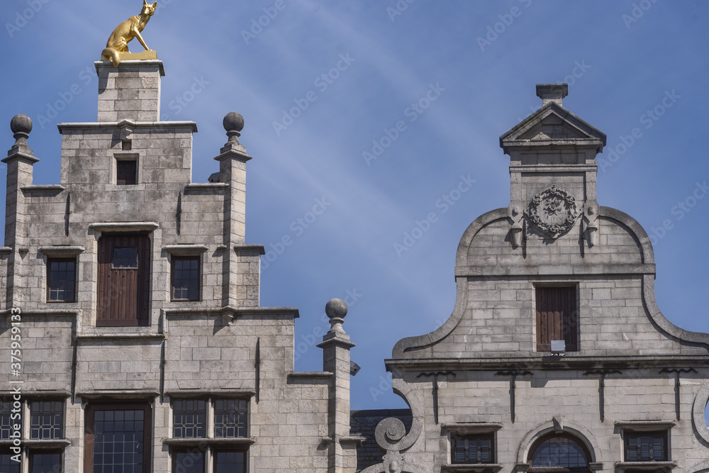 Grote Markt Guildhalls, Antwerp, Belgium,