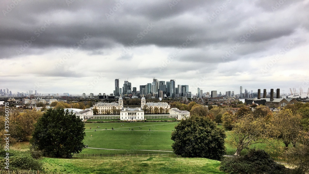 A view of Greenwich in London