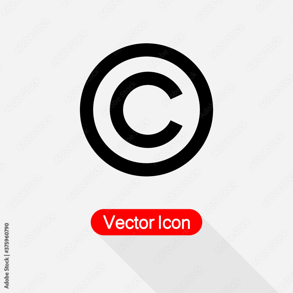 Copyright Symbol Icon Vector Illustration Eps10 Copyright Symbol Icon Vector Illustration Eps10