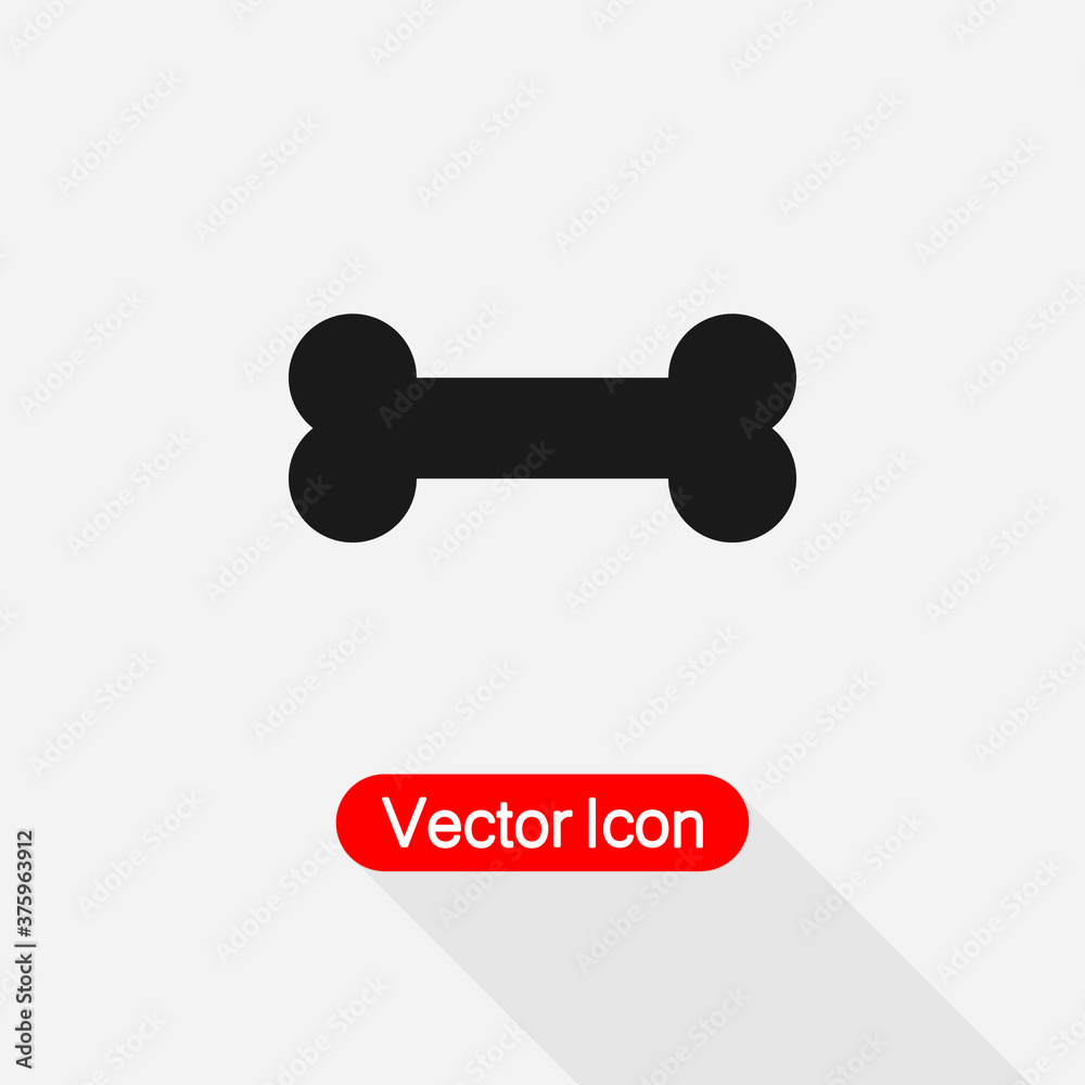 Dog Bone Icon Vector Illustration Eps10 Dog Bone Icon Vector Illustration Eps10