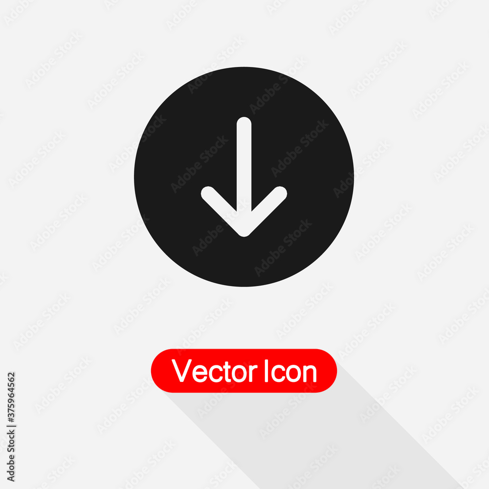Download Arrow Icon Vector Illustration Eps10 Download Arrow Icon Vector Illustration Eps10