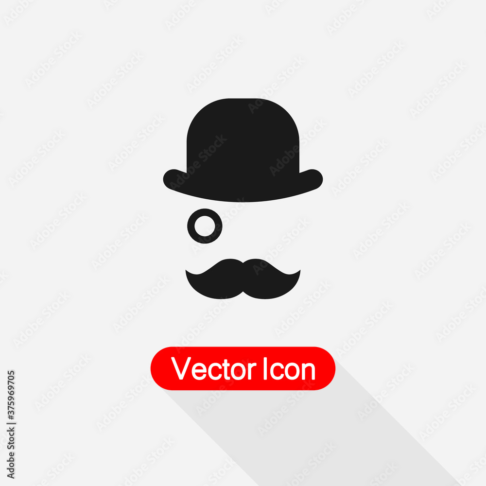 Gentleman Icon Vector Illustration Eps10