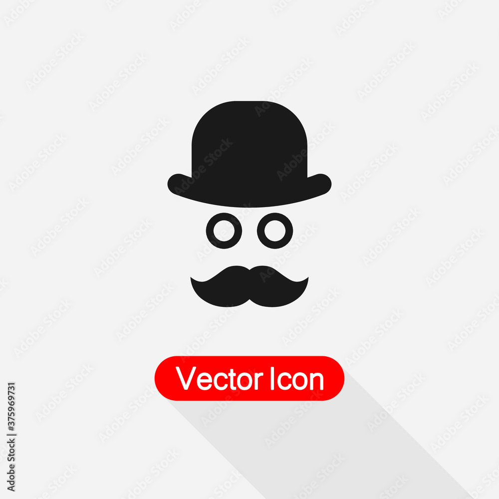 Gentleman Icon Vector Illustration Eps10