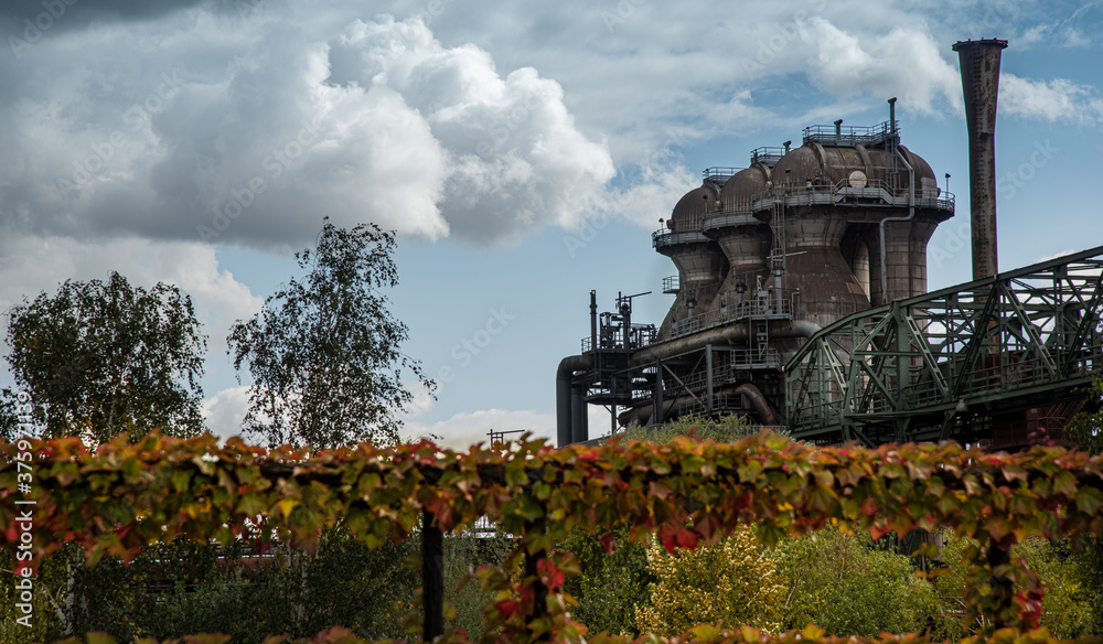 Obraz premium Winderhitzeranlage