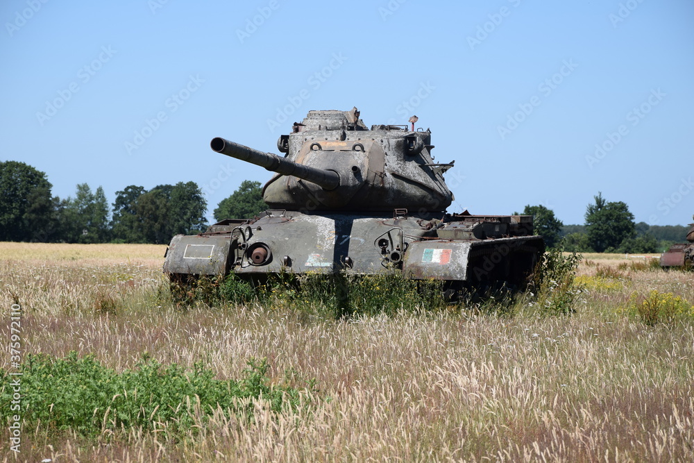 Panzer auf dem Panzerfeld bei Wahn Panzer auf dem Panzerfeld bei Wahn