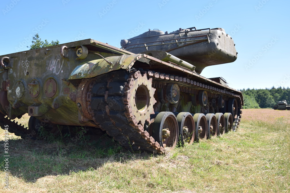 Panzer auf dem Panzerfeld bei Wahn Panzer auf dem Panzerfeld bei Wahn