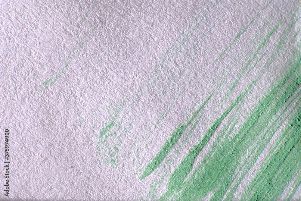 Fototapeta premium Abstract watercolor paint splash on paper background. Macro, close-up.