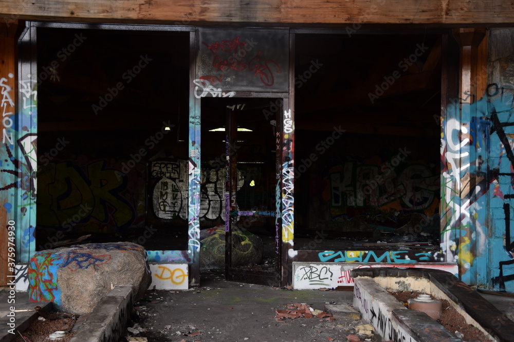 Obraz premium Lost Place: Blubb Berlin