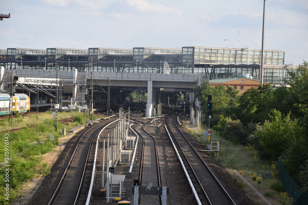 Bahngelände um den Bahnhof Berlin Südkreuz Bahngelände um den Bahnhof Berlin Südkreuz
