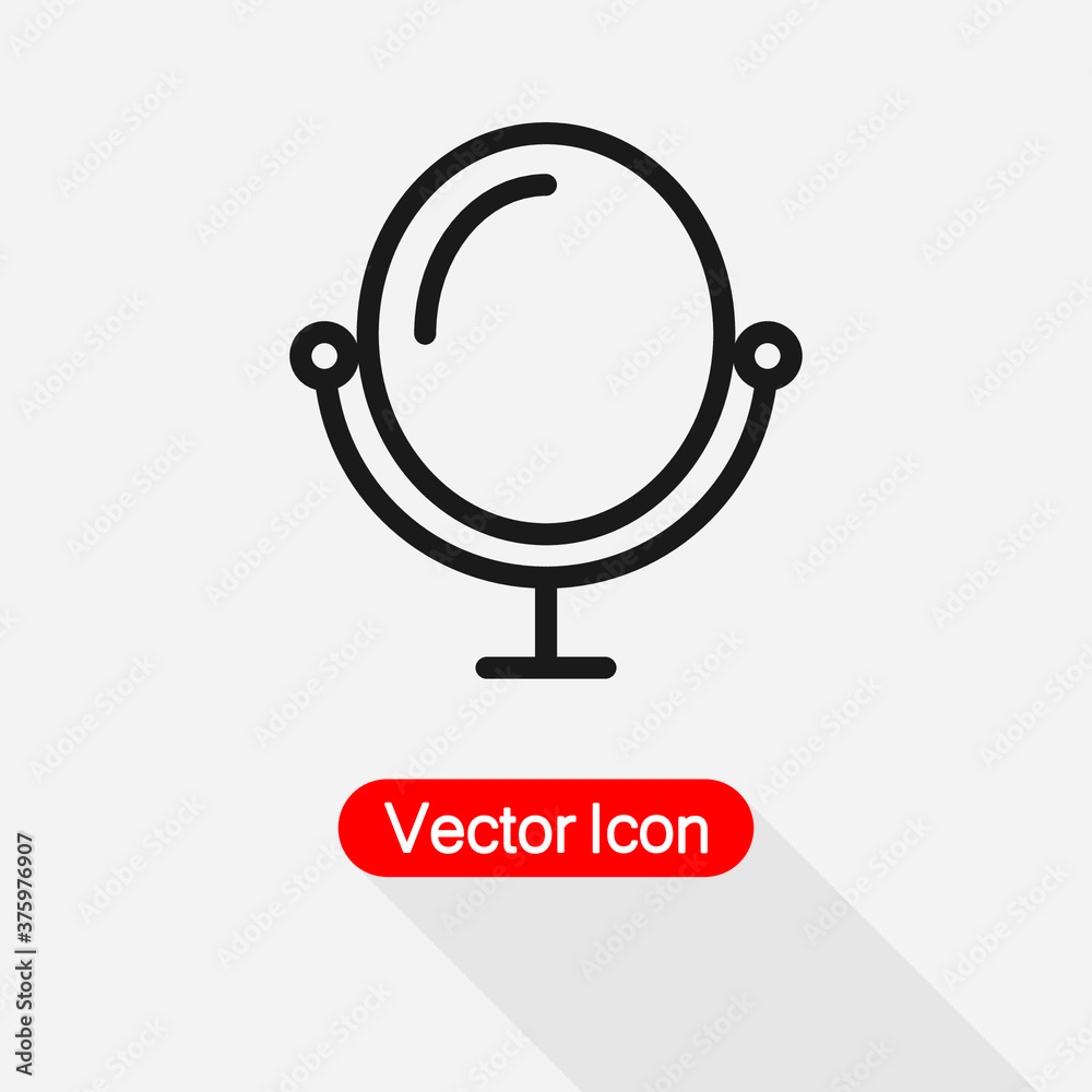 Mirror Icon Vector Illustration Eps10