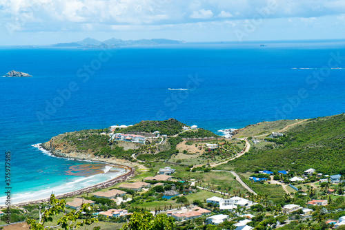 The caribbean island of St.maarten / st.martin cityscape © Multiverse