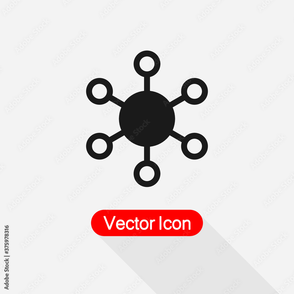 Networking Icon Vector Illustration Eps10 Networking Icon Vector Illustration Eps10