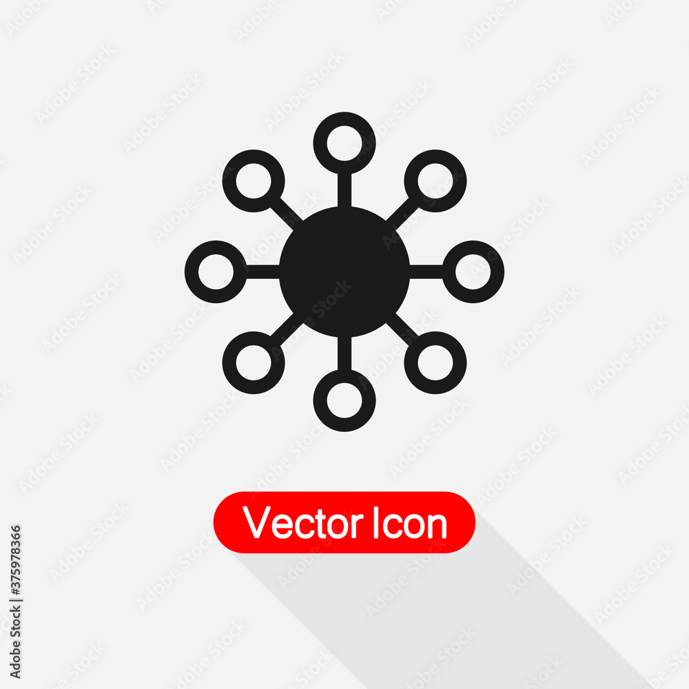 Networking Icon Vector Illustration Eps10