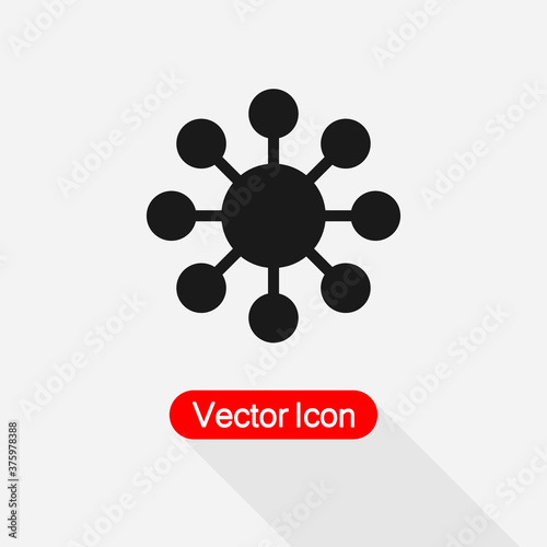 Networking Icon Vector Illustration Eps10