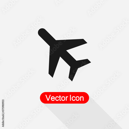 Plane Icon Vector Illustration Eps10