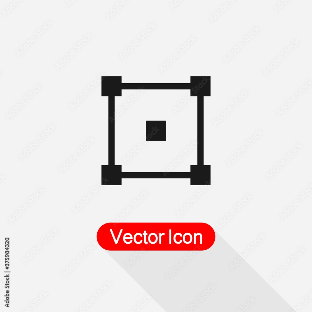 Selected Area Icon Vector Illustration Eps10 Selected Area Icon Vector Illustration Eps10