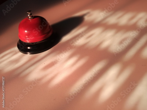 red christmas bell