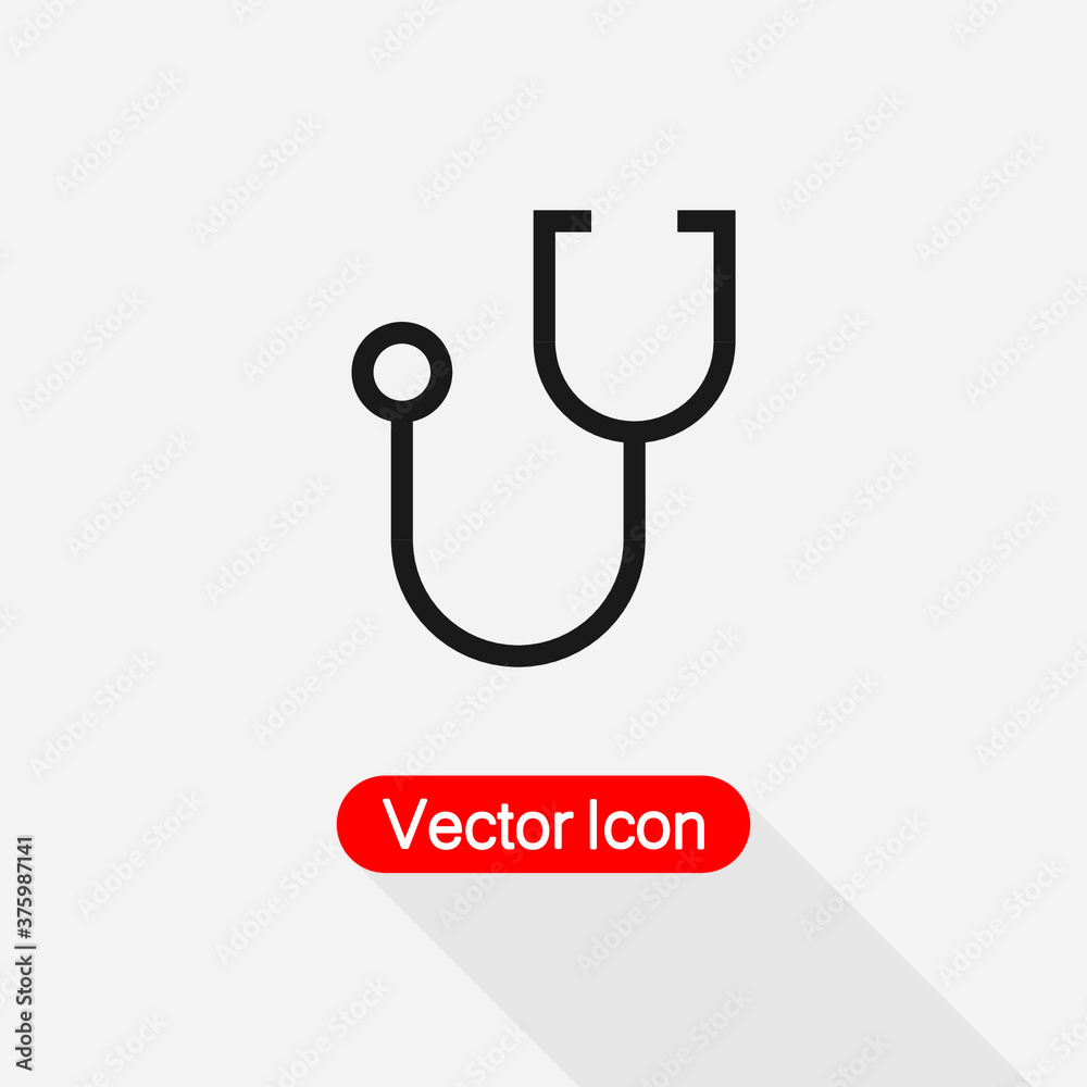 Stethoscope Icon Vector Illustration Eps10 Stethoscope Icon Vector Illustration Eps10
