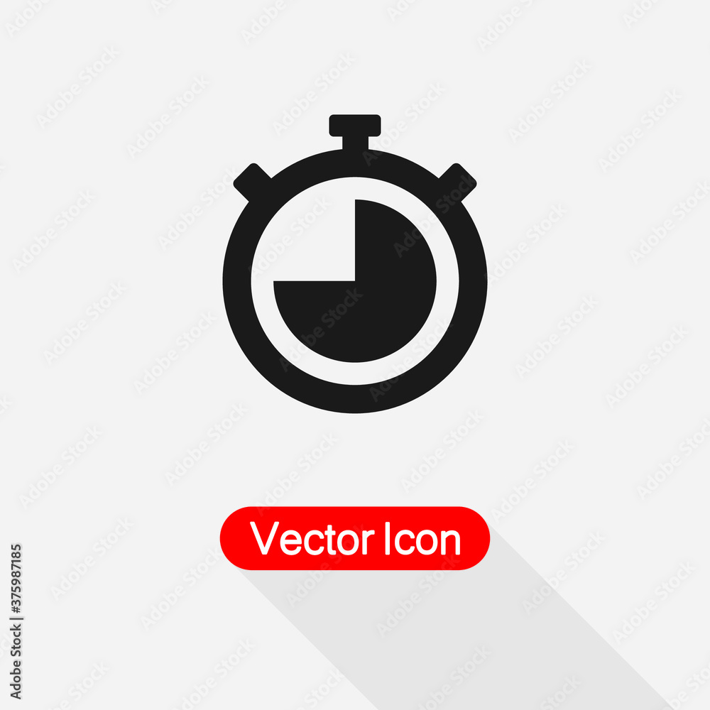Stopwatch Icon Vector Illustration Eps10 Stopwatch Icon Vector Illustration Eps10