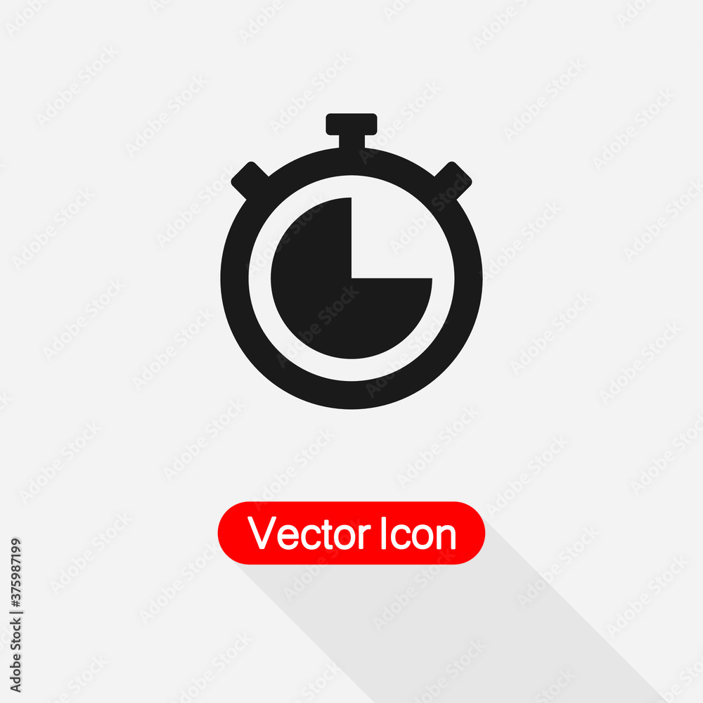 Stopwatch Icon Vector Illustration Eps10 Stopwatch Icon Vector Illustration Eps10